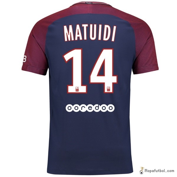 Camiseta Paris Saint Germain Replica Primera Ropa Matuidi 2017/18